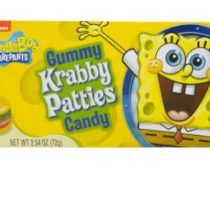SpongeBob SquarePants Gummy Krabby Patties TB 12x2.54oz