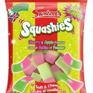Swizzels Squashies Sour Cherry Apple British 10x160g
