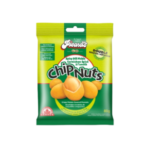 Picard's Chip Nuts Spicy Dill Pickle Peg Bag 12x80g