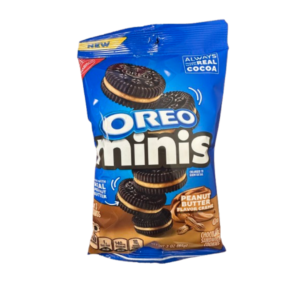Nabisco Mini Oreo Peanut Butter Peg Bag 12x3oz