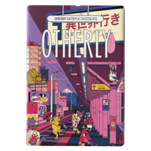 Otherly Cherry Oat Milk Chocolate Vegan British 10x120g
