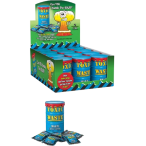 Toxic Waste Assorted Candy Blue Drum 12
