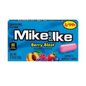 Just Born Mike And Ike Changemaker Berry Blast 24x7.8oz