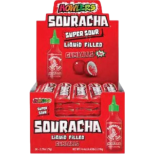 Albert's Howlers Souracha Liquid Filled Gumballs 24x2.79oz
