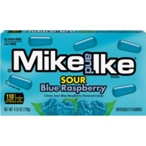 Mike and Ike Sour Blue Raspberry TB 12x4.25oz