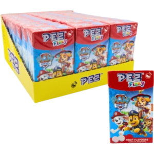 PEZ  Fizzy Paw Patrol Flip Top Box British 24x30g