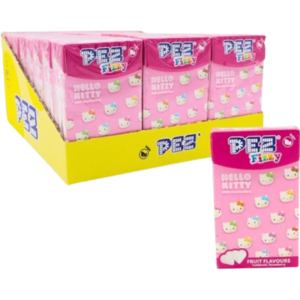 PEZ Fizzy Hello Kitty Flip Top Box British 24x30g