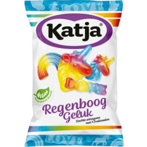 Katja Regenboog Geluk Vegan Peg Bag 12x250g (Best Before May 2026)