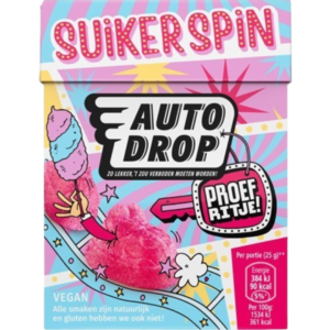 Auto Drop Proefritje Suikerspin Dutch 6x275g (Best Before March 27 2026)