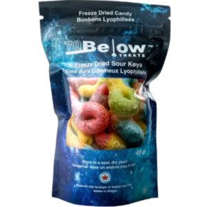 70 Below Treats Freeze Dried Sour Keys 12x45g