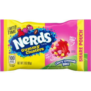 Ferrara Nerds Gummy Clusters Cherry Lemonade Share Pack 12x3oz (Best Before June 24 2026)