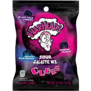 Warheads Galactic Cubes 12x4.5oz
