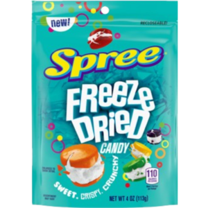 Ferrara Spree Freeze Dried Candy Peg Bag 8x4oz