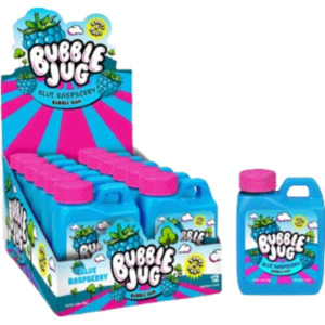 Iconic Candy Bubble Jug Blue Raspberry Bubble Gum 12x1.94oz