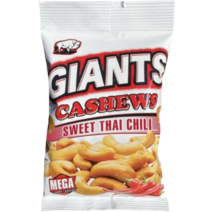 Giants Cashews Sweet Thai Chili 8x113.4g