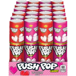 Bazooka Push Pop Valentine 24