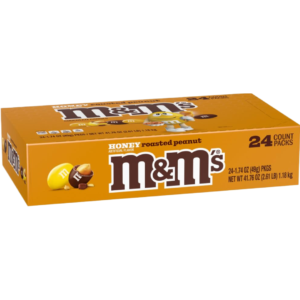 M&M Honey Roasted Peanut 24x1.74oz