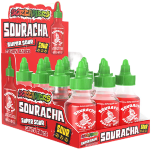 Zed Screamers Souracha Super Sour Candy Sauce 12x90ml