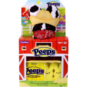 Frankford Easter Peeps Plush Farm House Bunny 6x1.5oz