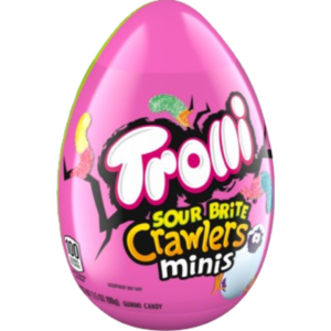 Ferrara Easter Trolli Plastic Novelty Egg (SBC Minis) 12x3.5oz
