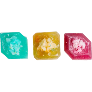 Silky Gem Crystal Three Pieces Signature Box Pineapple, Lime, Dragon Fruit-Plum  (Best Before June 02 2026)