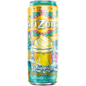 Arizona Tea Can Whipped Pineapple Orange 24x22oz
