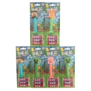 PEZ Blister Minecraft Assortment 6