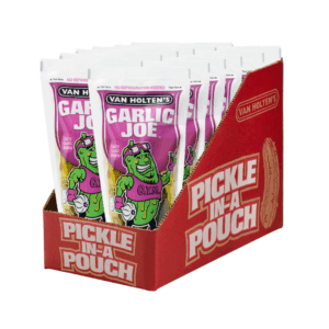 Van Holten's Garlic Joe Jumbo Pickle In A Pouch 12