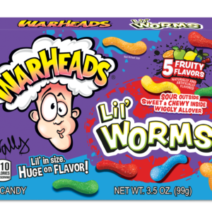 Warheads Lil Worms TB 12x3.5oz