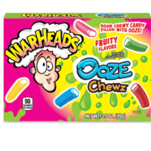 Warheads Ooze Chewz TB 12x3.5oz (Best Before April 2026)