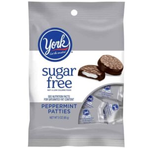 Hershey York Peppermint Patties Sugar Free 12x3oz
