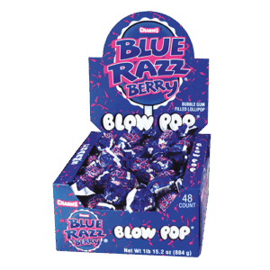 Charms Blow Pops Blue Raspberry 48