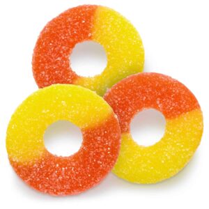 Albanese Gummi Peach Rings 2.04kg