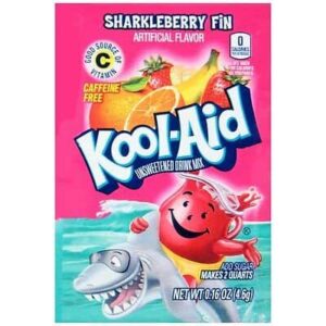 Kraft Kool-Aid Drink Mix Unsweetened Sharkleberry Fin 48