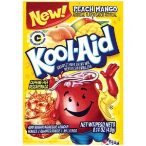Kraft Kool-Aid Drink Mix Unsweetened Peach Mango 48