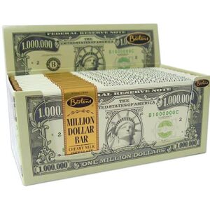 Bartons Million Dollar Milk Chocolate Bar 12x57g