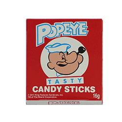 Popeye Candy Sticks 48