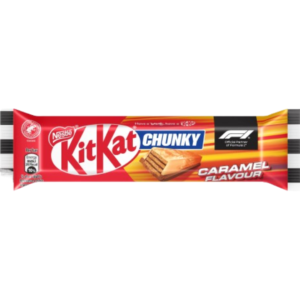 Nestle Kit Kat F1 Chunky Caramel Flavour Milk Chocolate Bar British 24x40g
