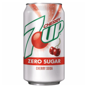 7UP Zero Cherry 12x355ml (Best Before August 16 2026)