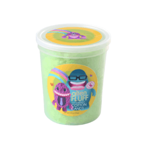 Cotton Candy Alien Fluff Sour Watermelon Tub 12