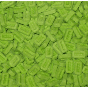PEZ Bulk Unwrapped Refill Sour Green Apple Candy 10lb