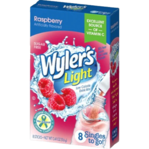 Wyler's Light Single To Go Raspberry Eight Pack 12