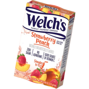 Jel Sert Welch's Singles To Go Strawberry Peach 12x6