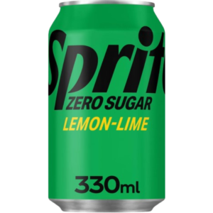 Sprite Zero Lemon Lime British 24x330ml (Best Before August 31 2026)