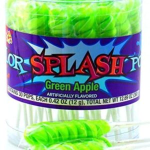 Albert's Colour Splash Pops Green Apple 30