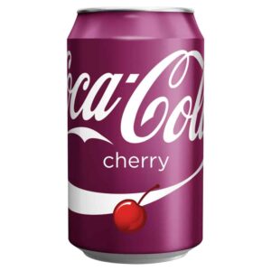 Coca Cola Cherry Soda British 24x330ml (Best Before February 2027)