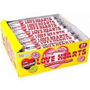 Swizzels Matlow Giant Love Hearts British 24