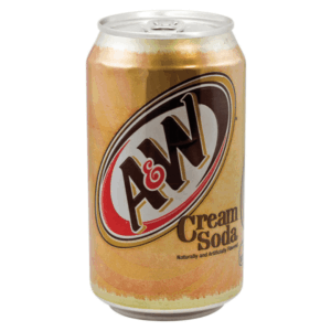 A&W Cream Soda 12x355ml (Best Before December 08 2026)