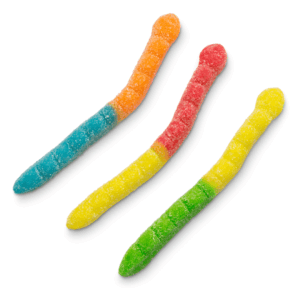 Albanese Sour Large Neon Worms 4.5lb