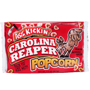 Ass Kickin' Microwave Popcorn Carolina Reaper 12